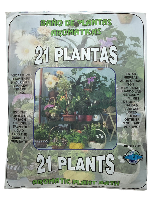 21 Plantas/21 Plants Herbal Bath 21G