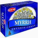 Myrrh Incense Masala Cones