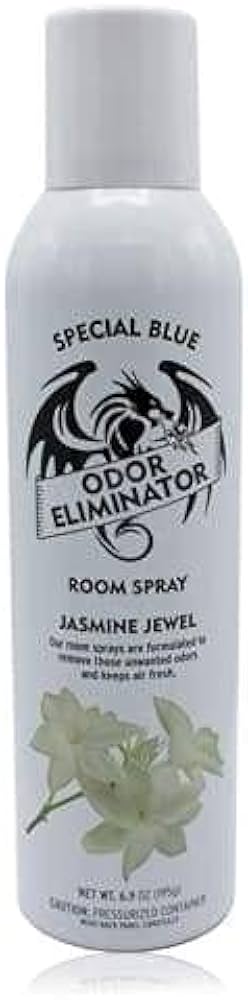 Special Blue Odor Eliminator Room Spray Jasmine Jewel